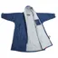Dryrobe Adult Advance Long Sleeve Change Robe V3 Medium Navy/Grey
